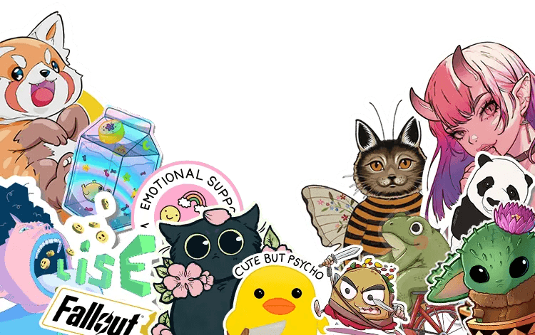 PrettyGoodStickers - Create your own awesome custom stickers!