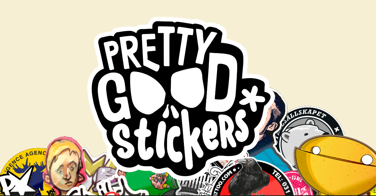 PrettyGoodStickers - Create your own awesome custom stickers!
